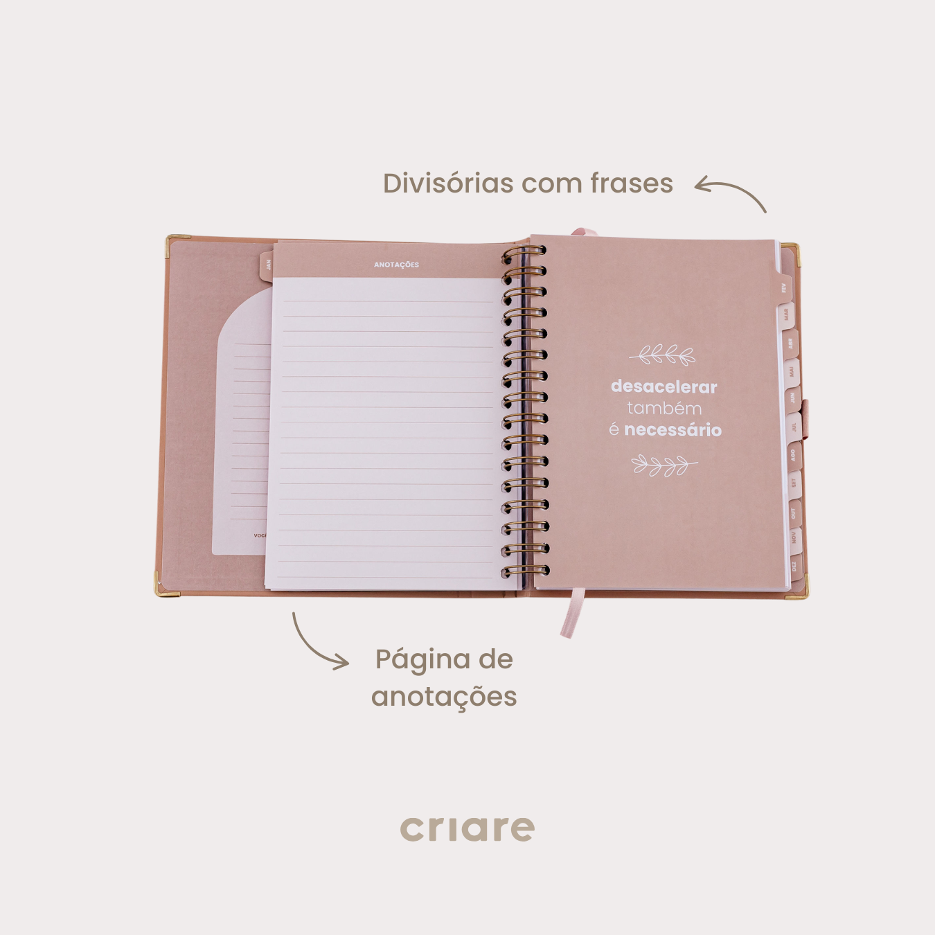 Mini Planner 2026 - Verde Granu