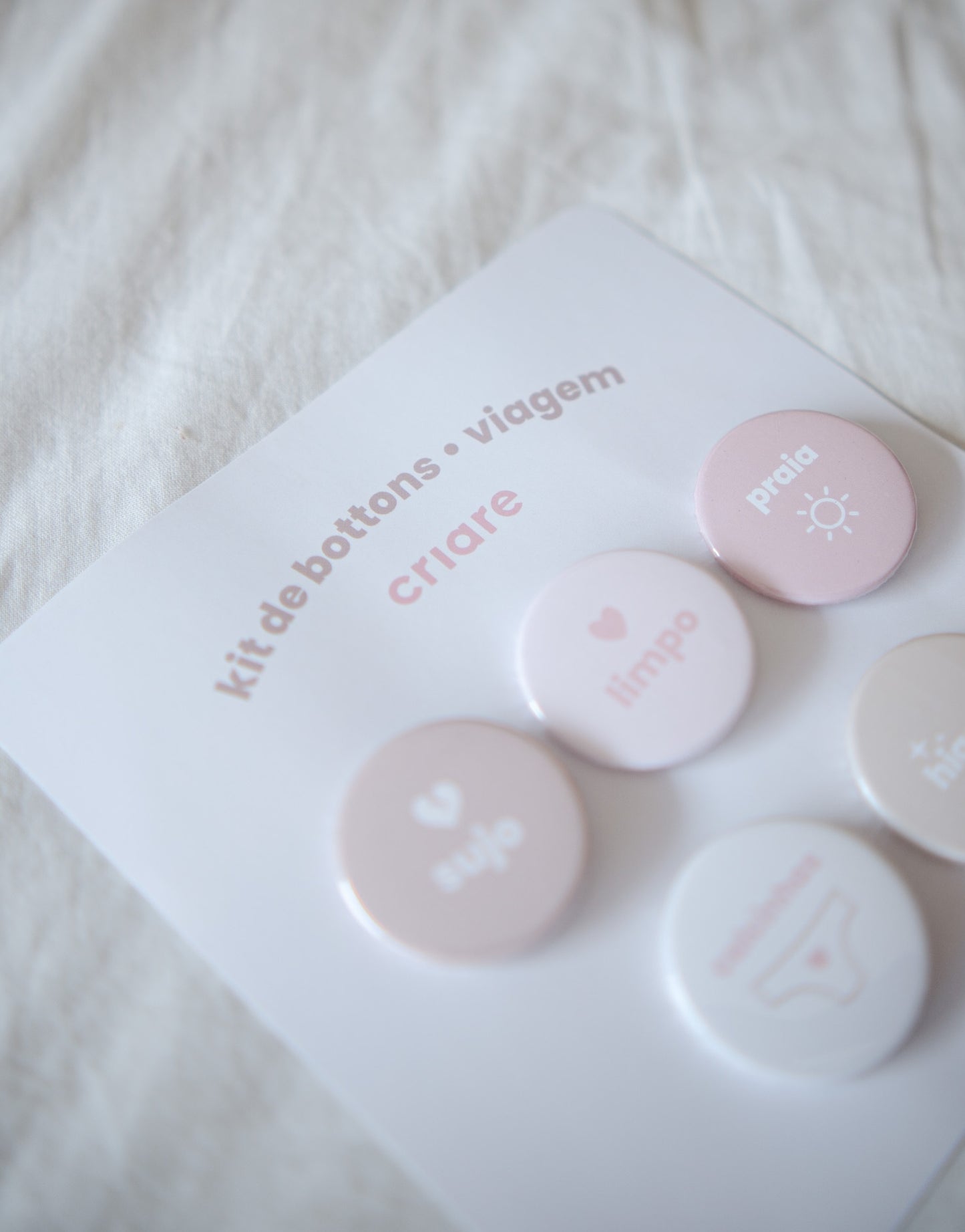 Kit de Bottons - Viagem