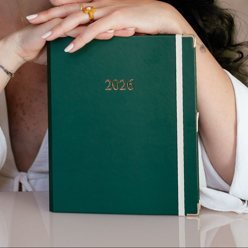 Mini Planner 2026 - Verde Granu