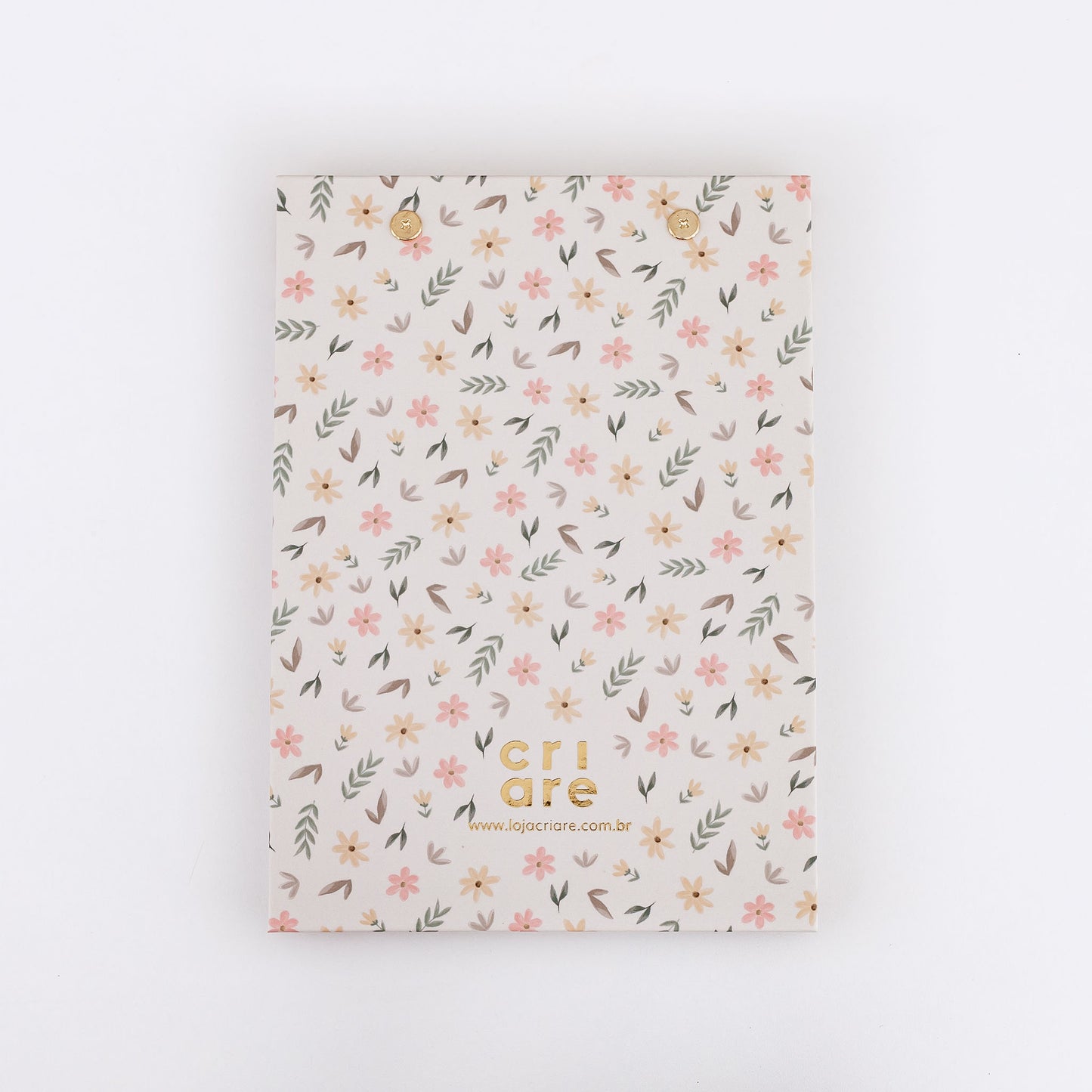 Bloco de notas refil A5 - Floral