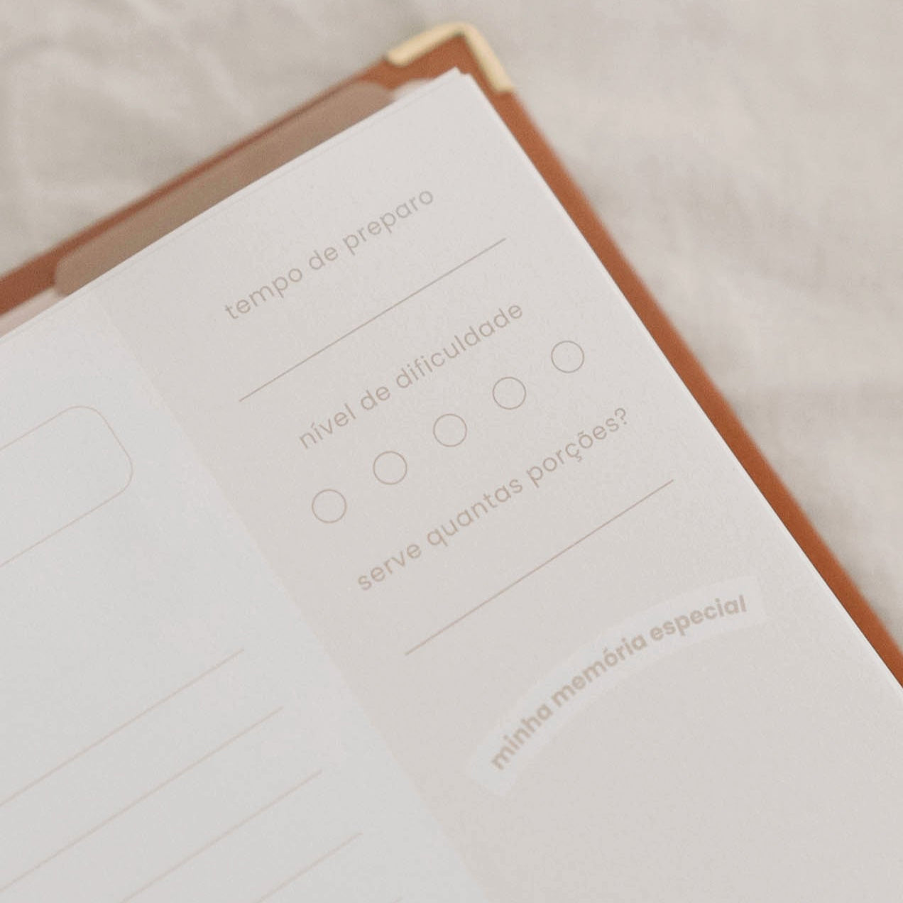 Caderno de Receitas