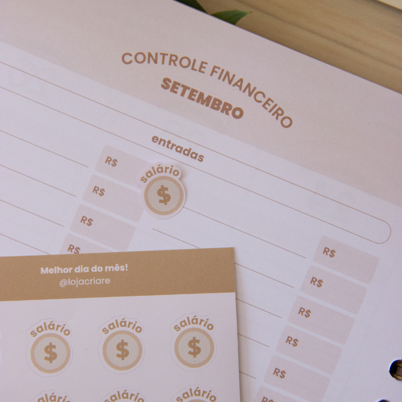 Kit de adesivos individuais - 10 cartelas