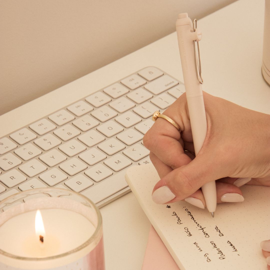 Kit 6 canetas Uniball Zento