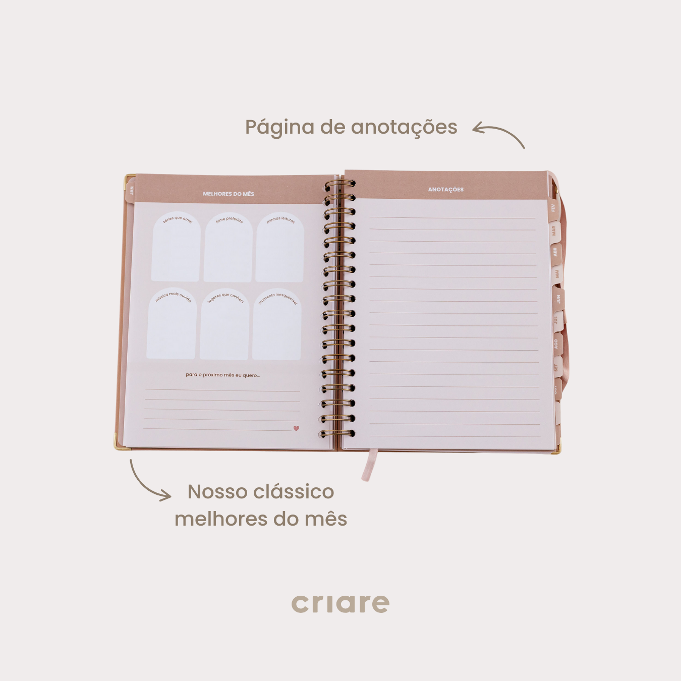 Life Planner 2026 - Verde Granu