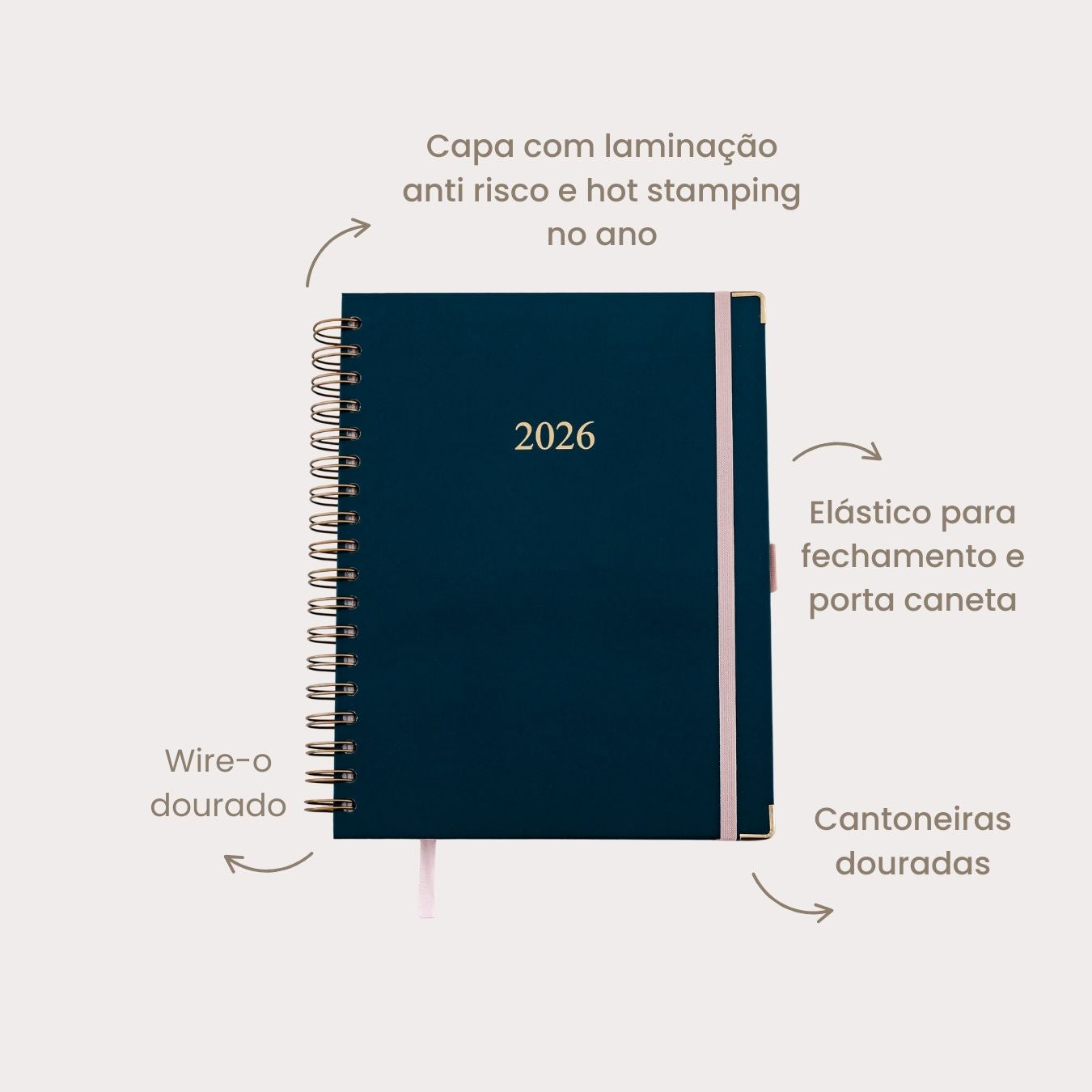 Life Planner 2026 - Petróleo