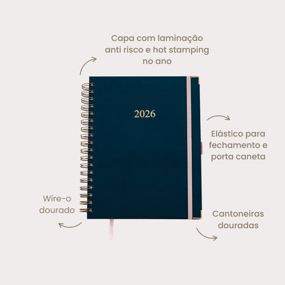 Life Planner 2026 - Petróleo