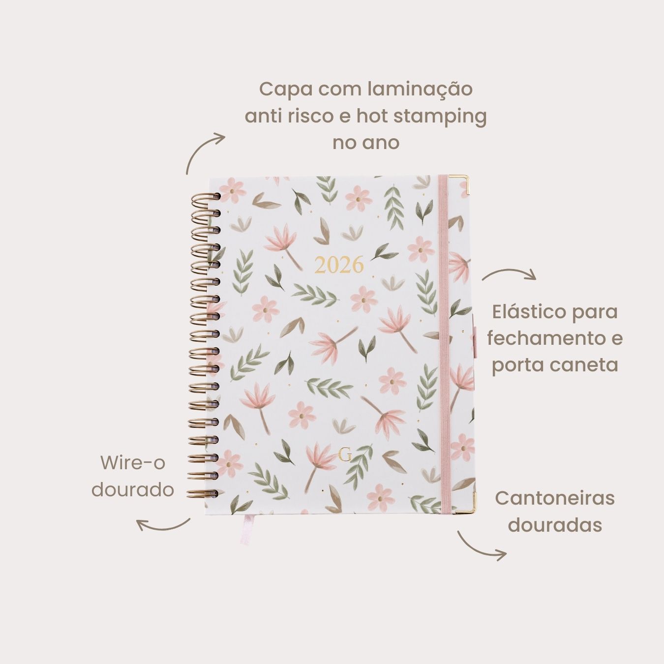 Life Planner 2026 - Floral