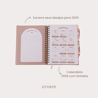 Life Planner 2026 - Verde Granu