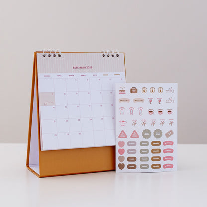 Calendário de mesa - 2026