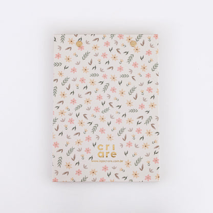 Bloco de notas refil A5 - Floral