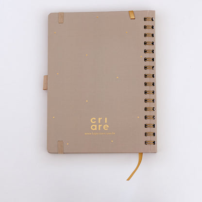 Caderno A5 - Cappuccino