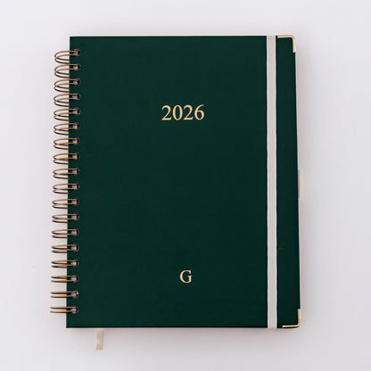 Life Planner 2026 - Verde Granu