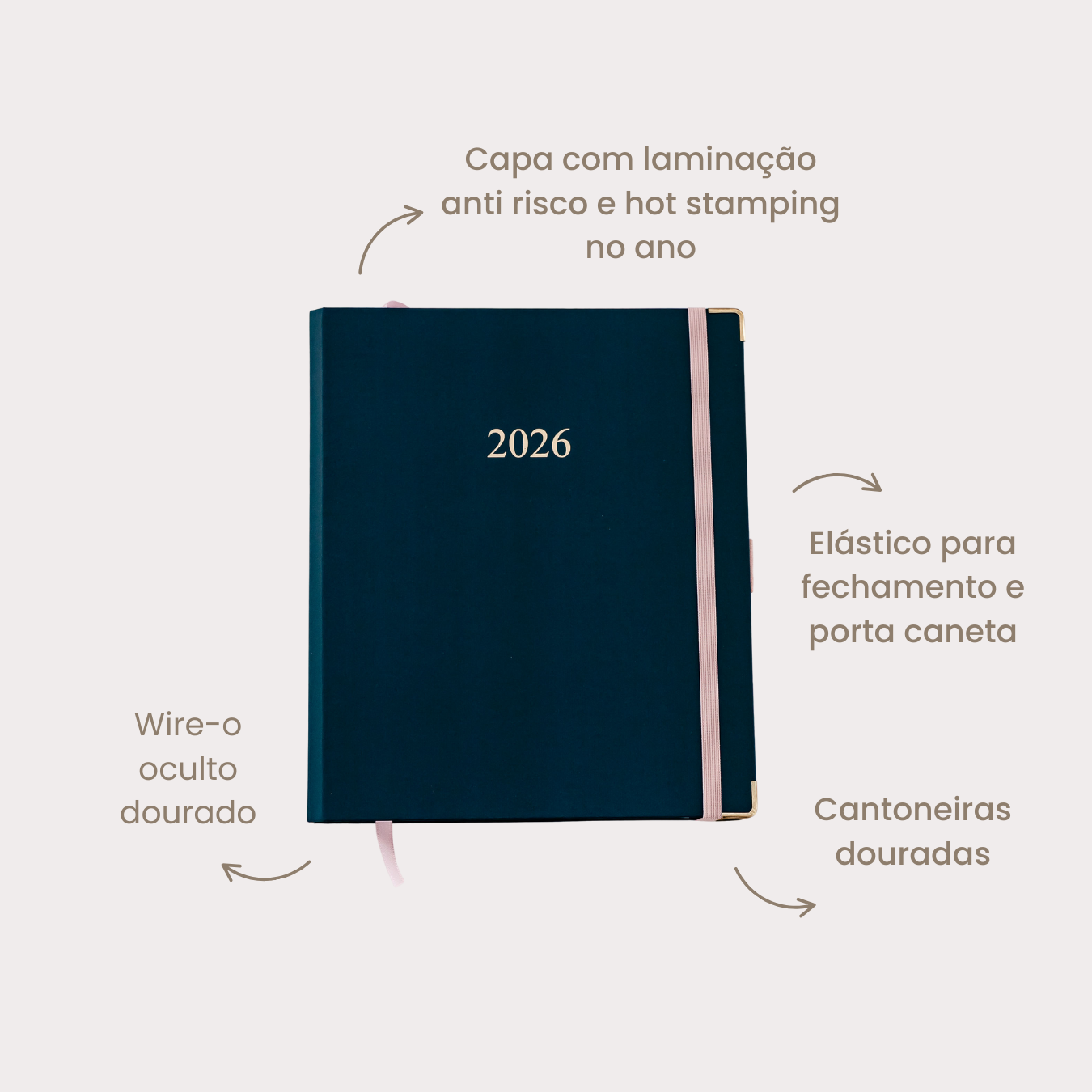 Mini Planner 2026 - Petróleo