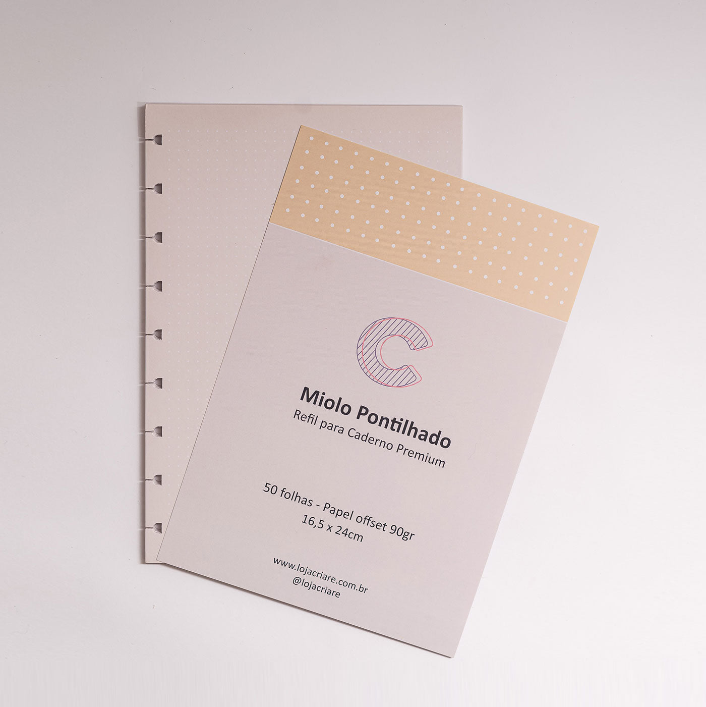 Refil Pontilhado - Caderno Premium