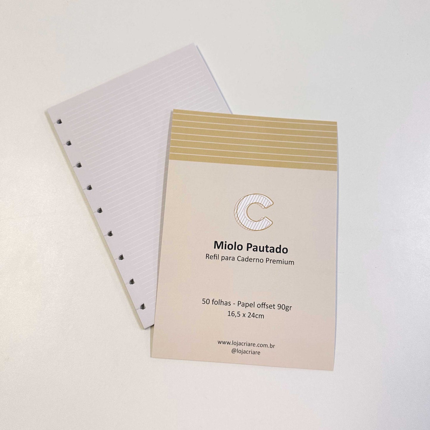 Refil Pautado - Caderno Premium
