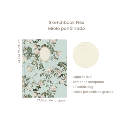 Sketchbook Flex - Botânico