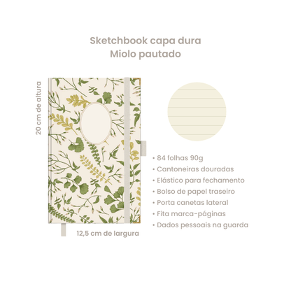 Sketchbook - Folhagens