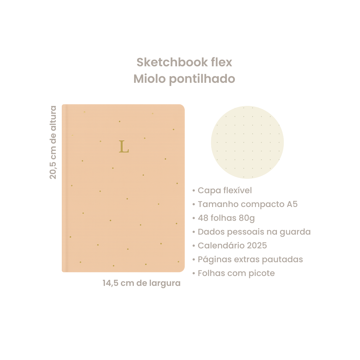 Sketchbook Flex A5 - Chocomelo