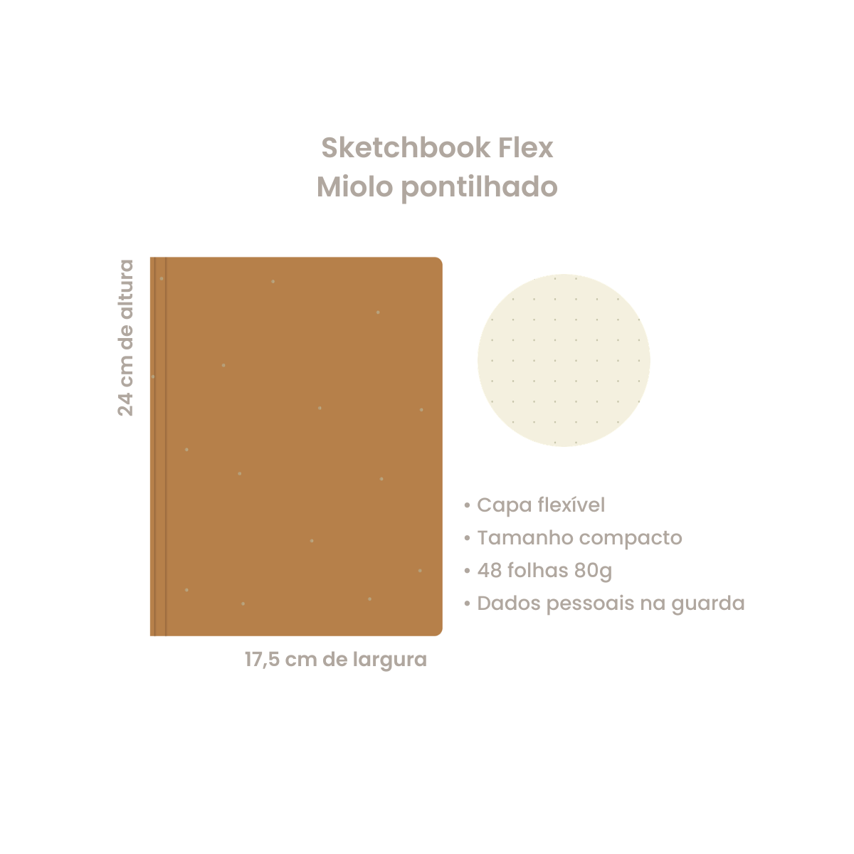 Sketchbook Flex - Chocolate