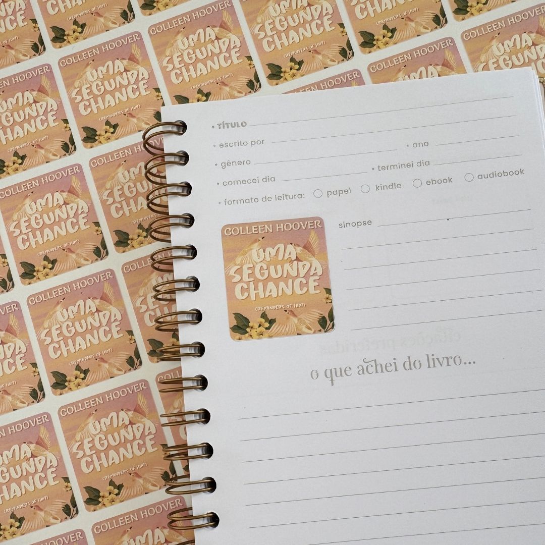 Adesivo - Clube do livro