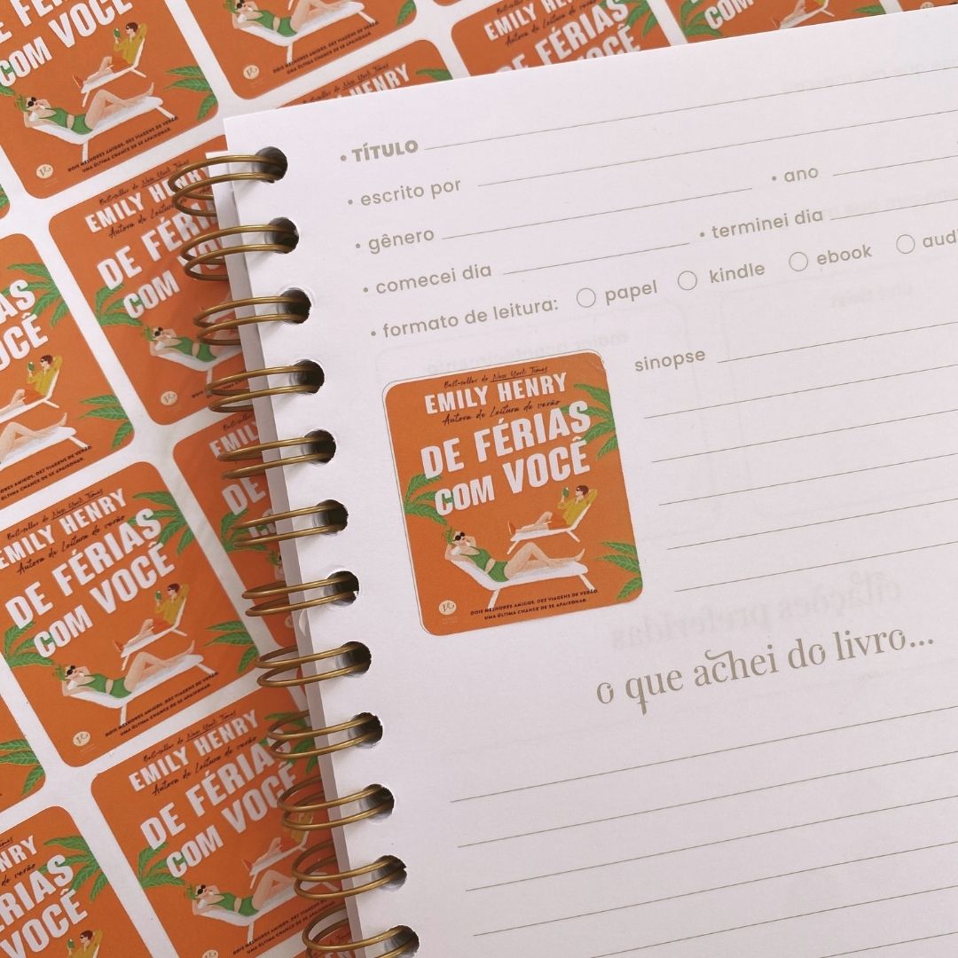 Adesivo - Clube do livro