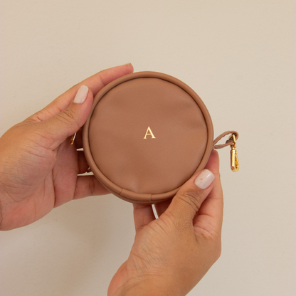 Bolsinha redonda personalizada - Chocomelo
