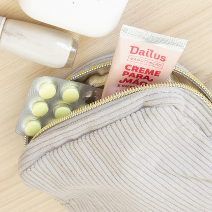 Bolsinha Cotelê Maxi