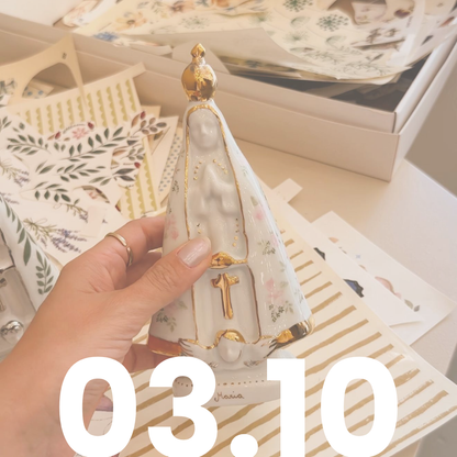 Decalque em porcelana - Especial Nossa Senhora
