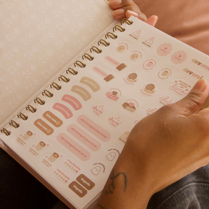 Adesivo - Diário de Leituras