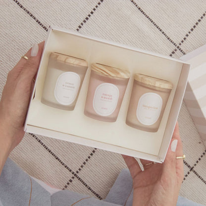 Trio de mini velas - Mais vendidos
