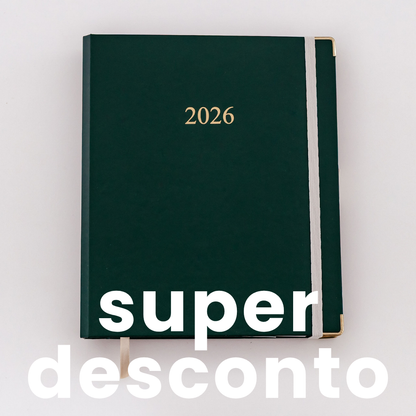 Mini Planner 2026 - Verde Granu